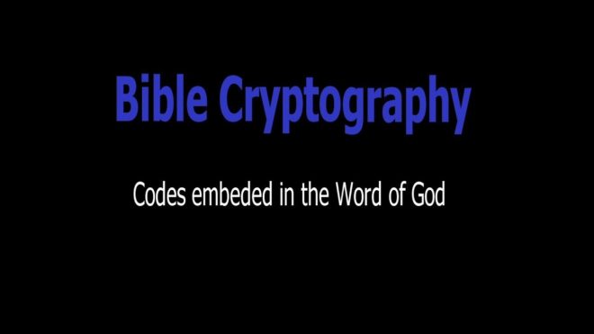 Bible Cryptography Part 1 of 4